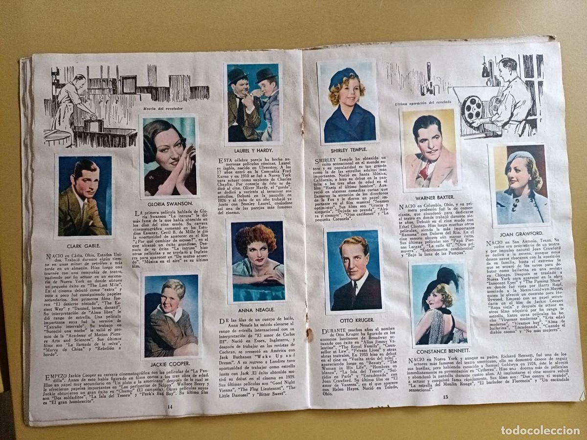 Coleccionismo &aacute;lbum: estrellas de cine 1936 - Foto 7
