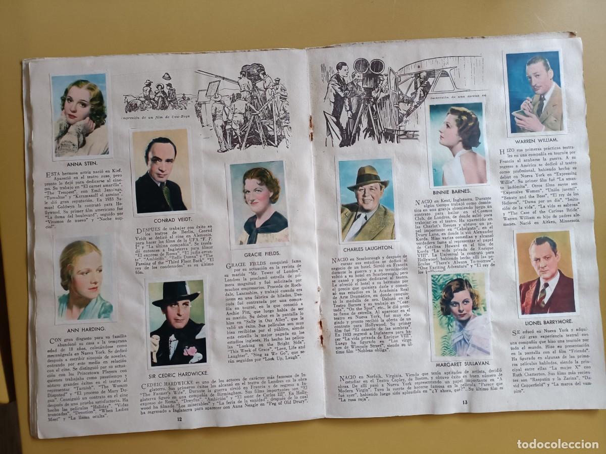 Coleccionismo &aacute;lbum: estrellas de cine 1936 - Foto 9