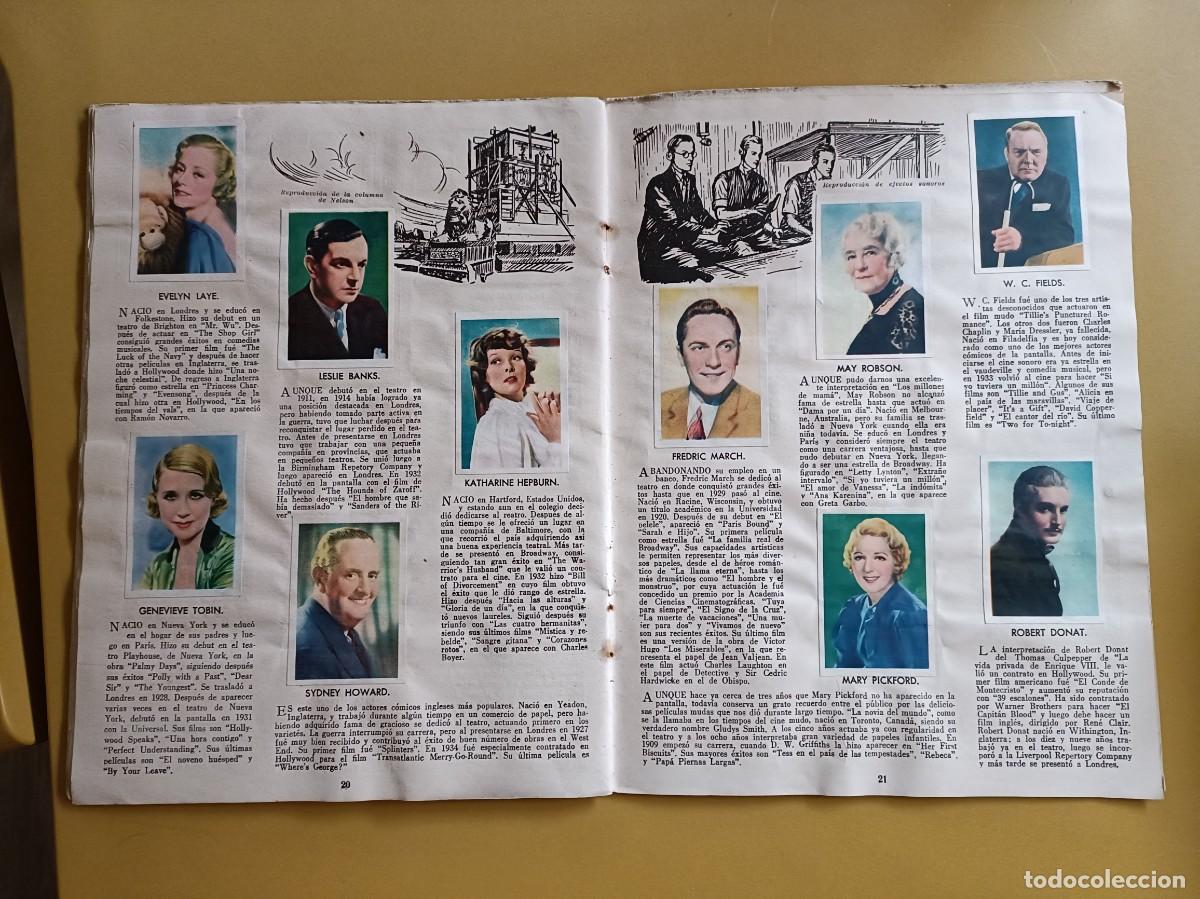 Coleccionismo &aacute;lbum: estrellas de cine 1936 - Foto 10