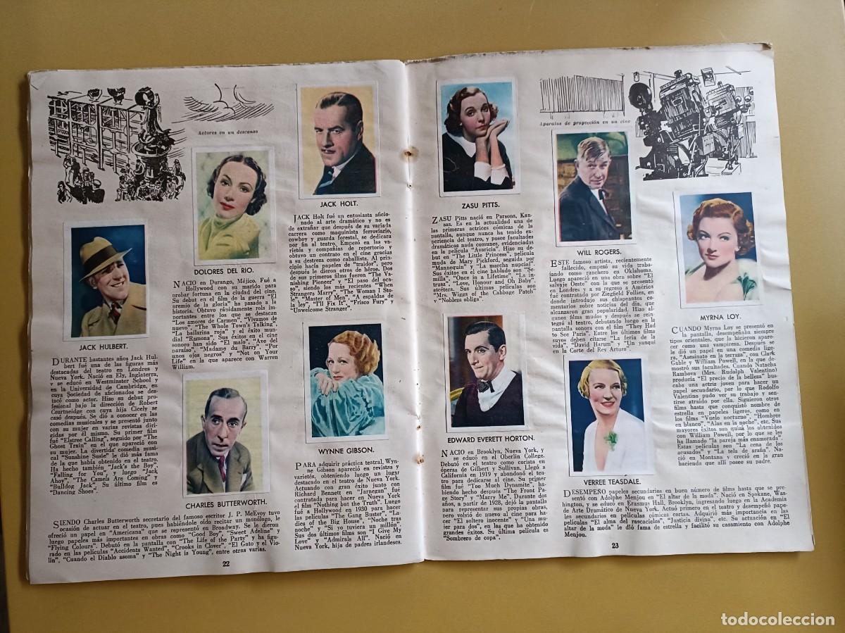 Coleccionismo &aacute;lbum: estrellas de cine 1936 - Foto 11