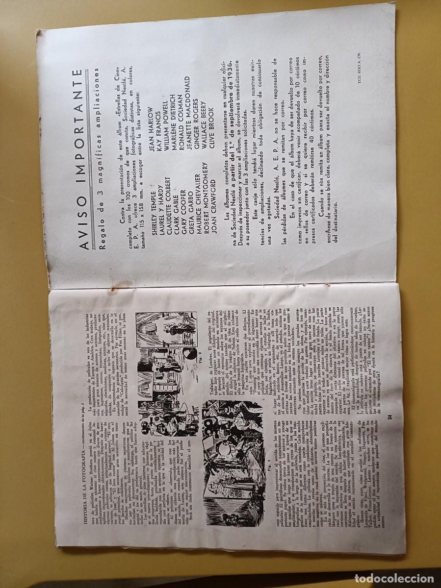 Coleccionismo &aacute;lbum: estrellas de cine 1936 - Foto 12