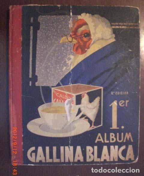Collezionismo &Aacute;lbum: PRIMER ALBUM GALLINA BLANCA COMPLETO