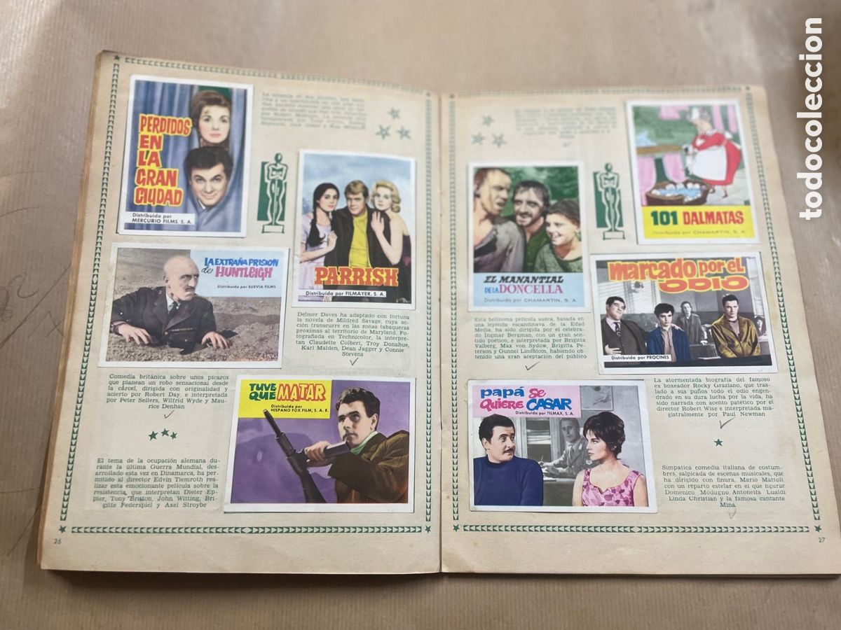 Coleccionismo &aacute;lbum: Album Cine 1962 (&Eacute;xitos Del A&ntilde;o ) - Foto 15
