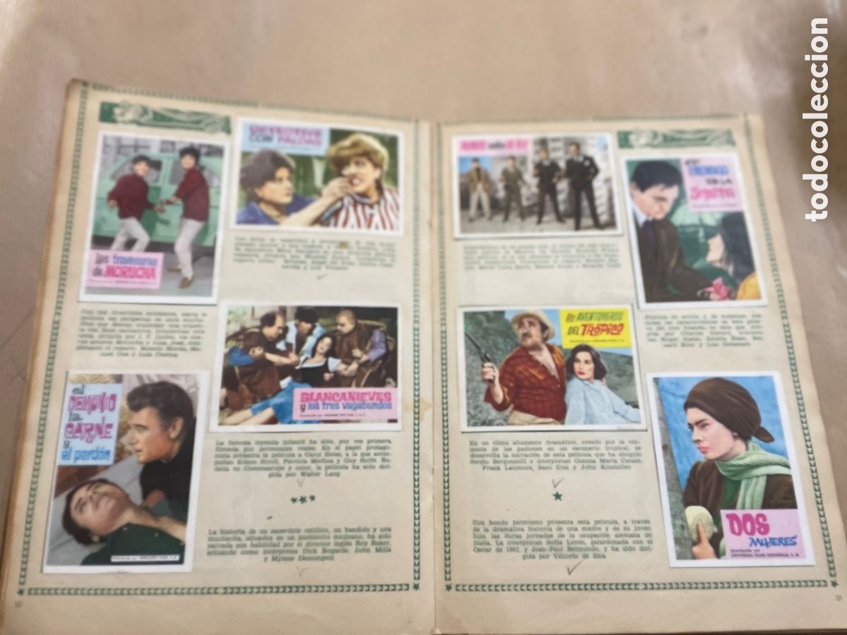 Coleccionismo &aacute;lbum: Album Cine 1962 (&Eacute;xitos Del A&ntilde;o ) - Foto 17