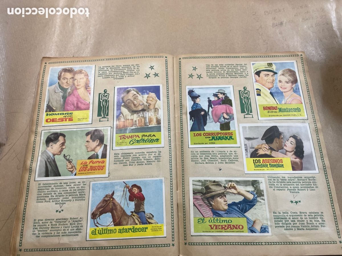 Coleccionismo &aacute;lbum: Album Cine 1962 (&Eacute;xitos Del A&ntilde;o ) - Foto 26