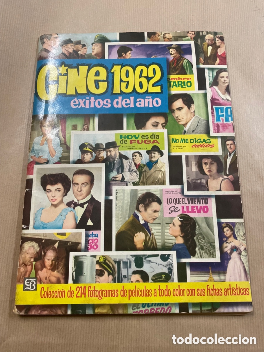 Coleccionismo &aacute;lbum: Album Cine 1962 (&Eacute;xitos Del A&ntilde;o ) - Foto 1