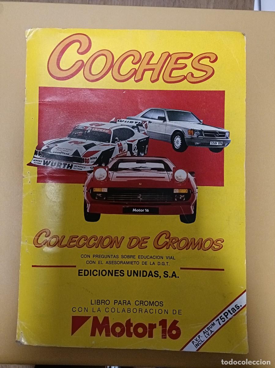 Coleccionismo &aacute;lbum: coches, album completo - Foto 1