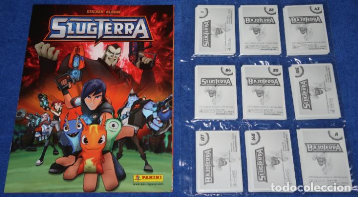 Collectable Albums: Slug Terra - Panini &iexcl;Colecci&oacute;n completa sin pegar!