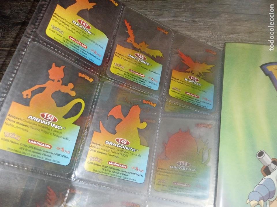 album pokemon coleccion 150 lamincards - faltan - Acheter Jeux de