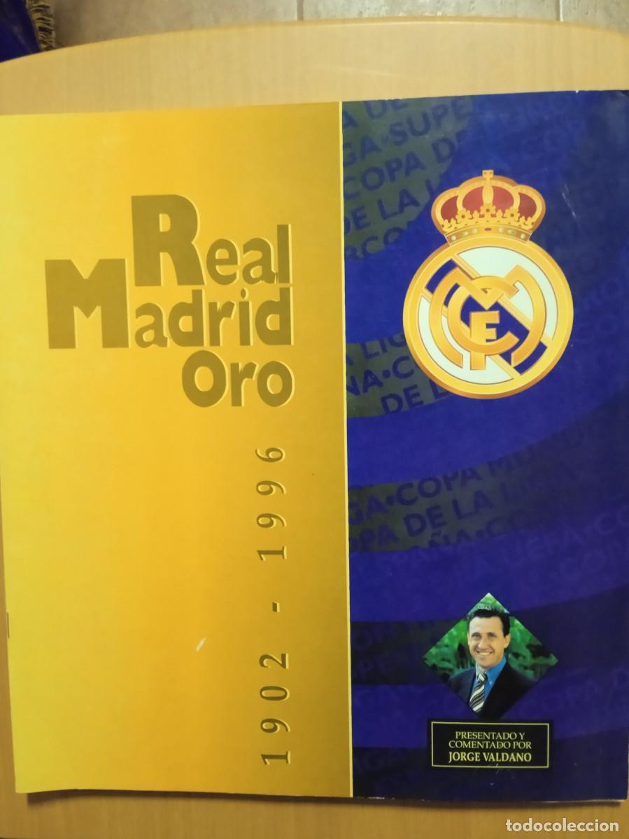 Coleccionismo &Aacute;lbum: ALBUM REAL MADRID ORO 1902 - 1996 **COMPLETO&rdquo;&rdquo;
