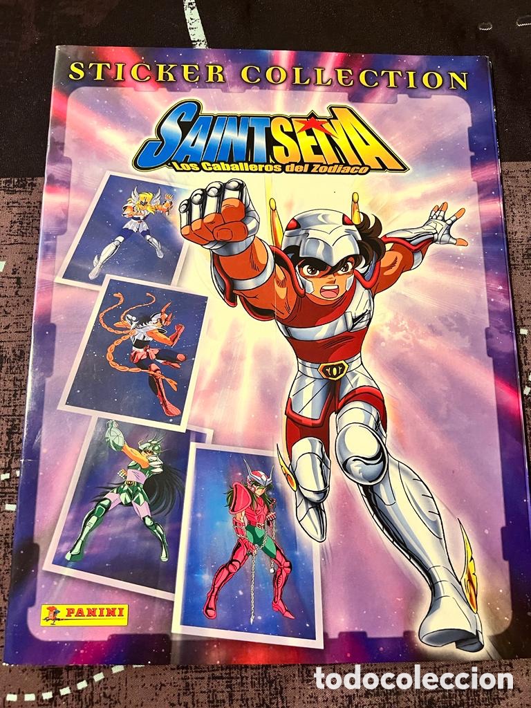 Coleccionismo &Aacute;lbum: SAINT SEIYA Los Caballeros del Zodiaco ALBUM COMPLETO
