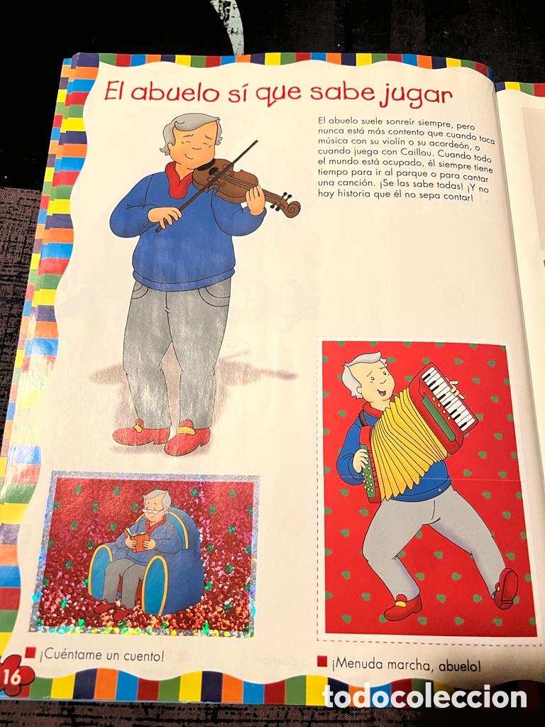 Coleccionismo &aacute;lbum: CAILLOU &Aacute;lbum Completo - Foto 2