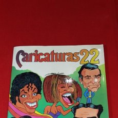 Coleccionismo Álbum: ÁLBUM DE CROMOS COMPLETO CARICATURAS 22 ARTISTAS FAMOSOS. Lote 381538584
