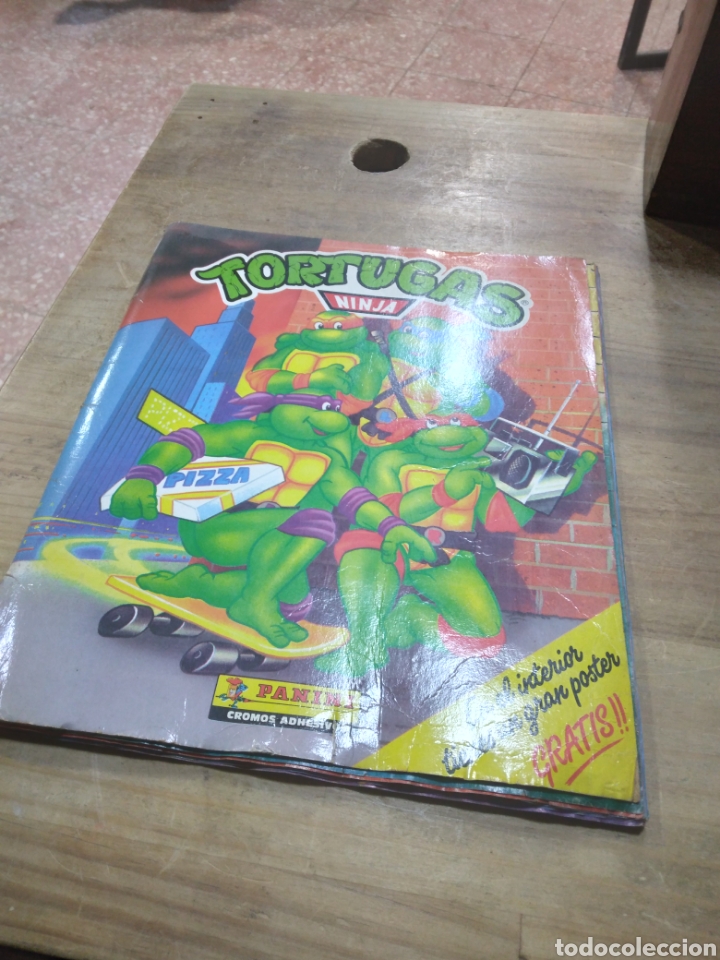 Collezionismo &Aacute;lbum: Album completo tortugas ninfa, Panini