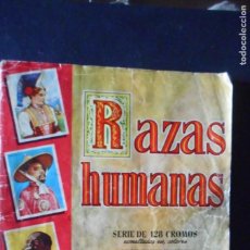 Coleccionismo Álbum: ÁLBUM RAZAS HUMANAS 1ª SERIE DE BRUGUERA (COMPLETO)/ C-A5. Lote 382328109