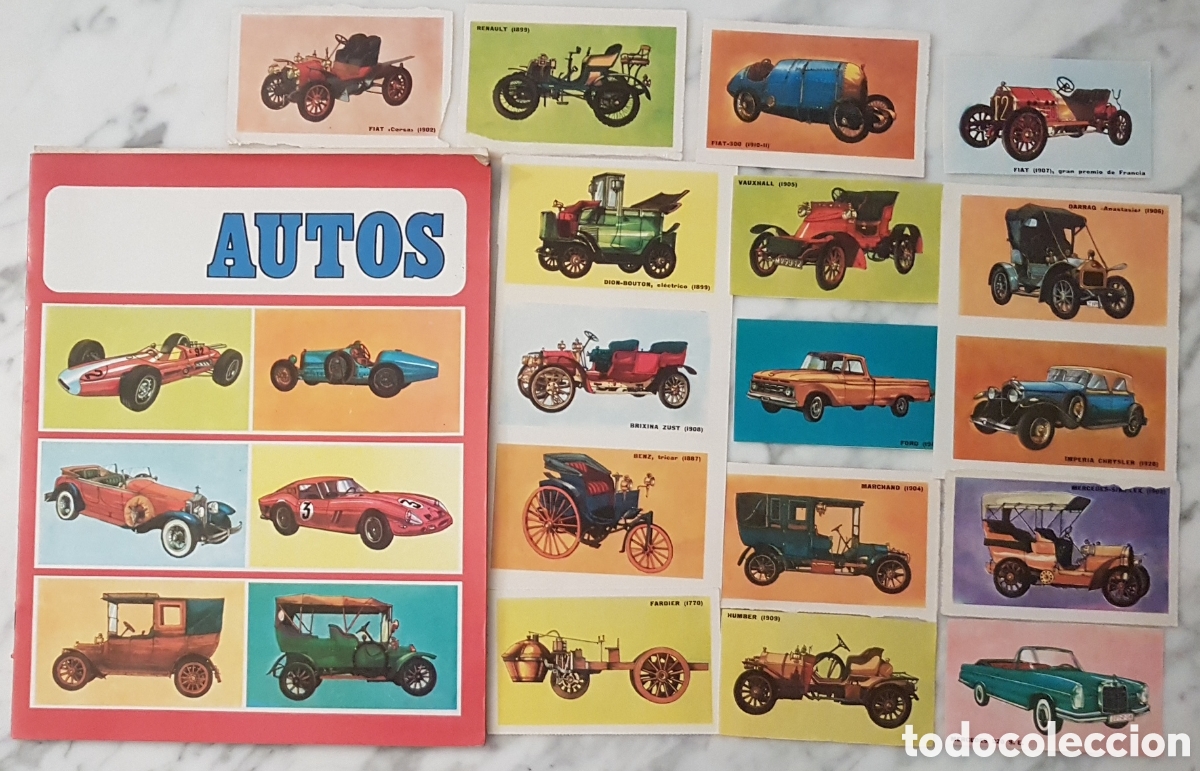 Collezionismo &Aacute;lbum: AUTOS ALBUM DE CROMOS. COMPLETO. SUSAETA