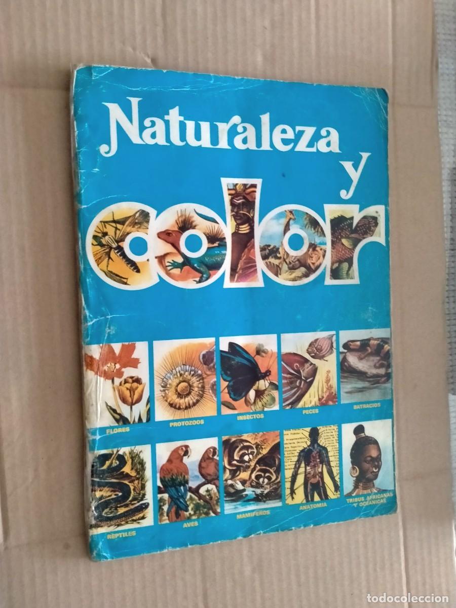 Coleccionismo &Aacute;lbum: cromos album de cromos de naturaleza y color-completo