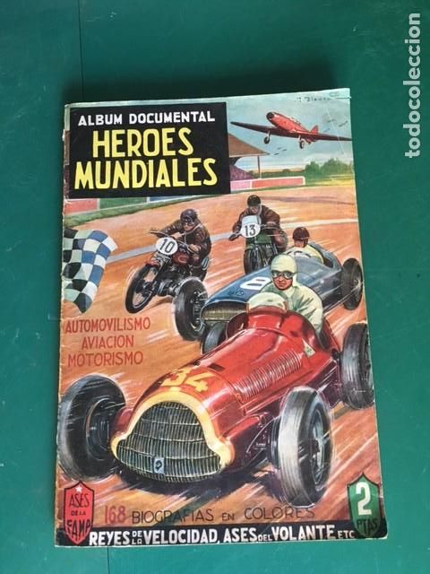 Collectionnisme Album: HEROES MUNDIALES. COMPLETO