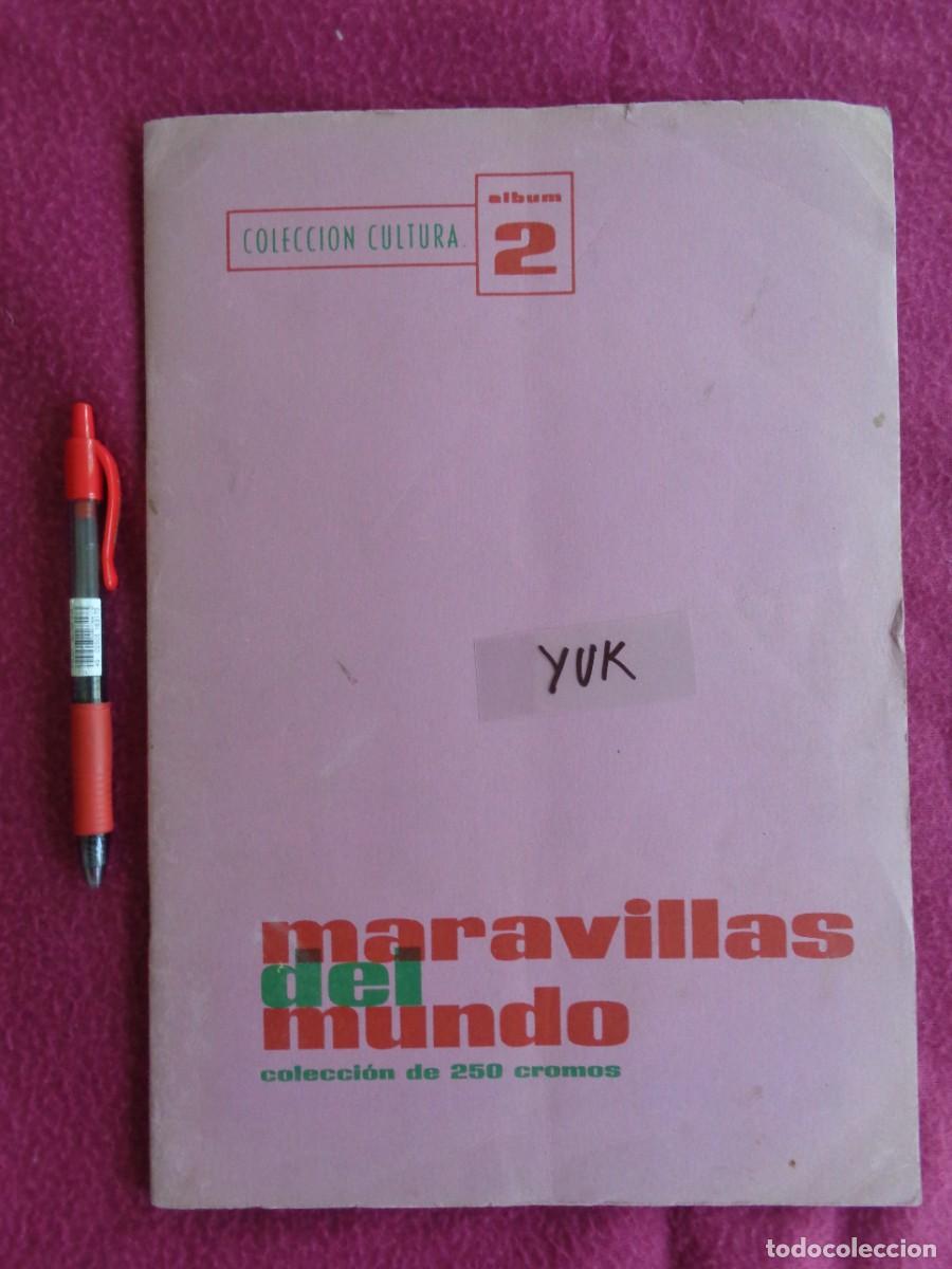 Sammeln Sammelalbum: &Aacute;lbum de Cromos Maravillas del Mundo (&aacute;lbum 2), completo, ed. Colecci&oacute;n Cultura