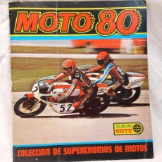 Coleccionismo Álbum: MOTO 80 EDICIONES ESTE AÑO 1977 ÁLBUM COMPLETO