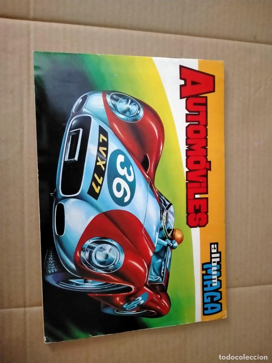 Colecionismo Caderneta: album de cromos de automoviles-maga-completo muy bien conservado
