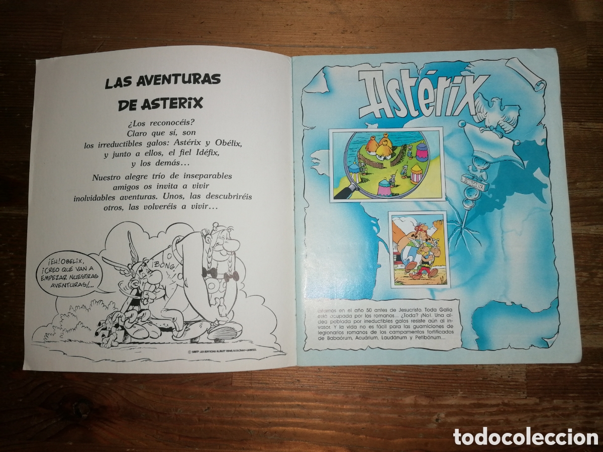 Coleccionismo &aacute;lbum: &Aacute;lbum ASTERIX - Panini 1987 - Foto 4