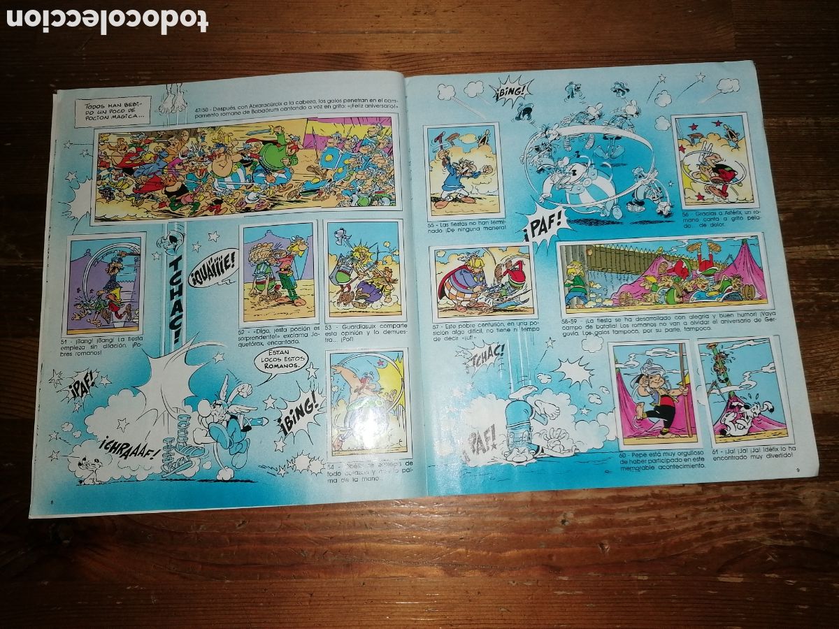 Coleccionismo &aacute;lbum: &Aacute;lbum ASTERIX - Panini 1987 - Foto 8