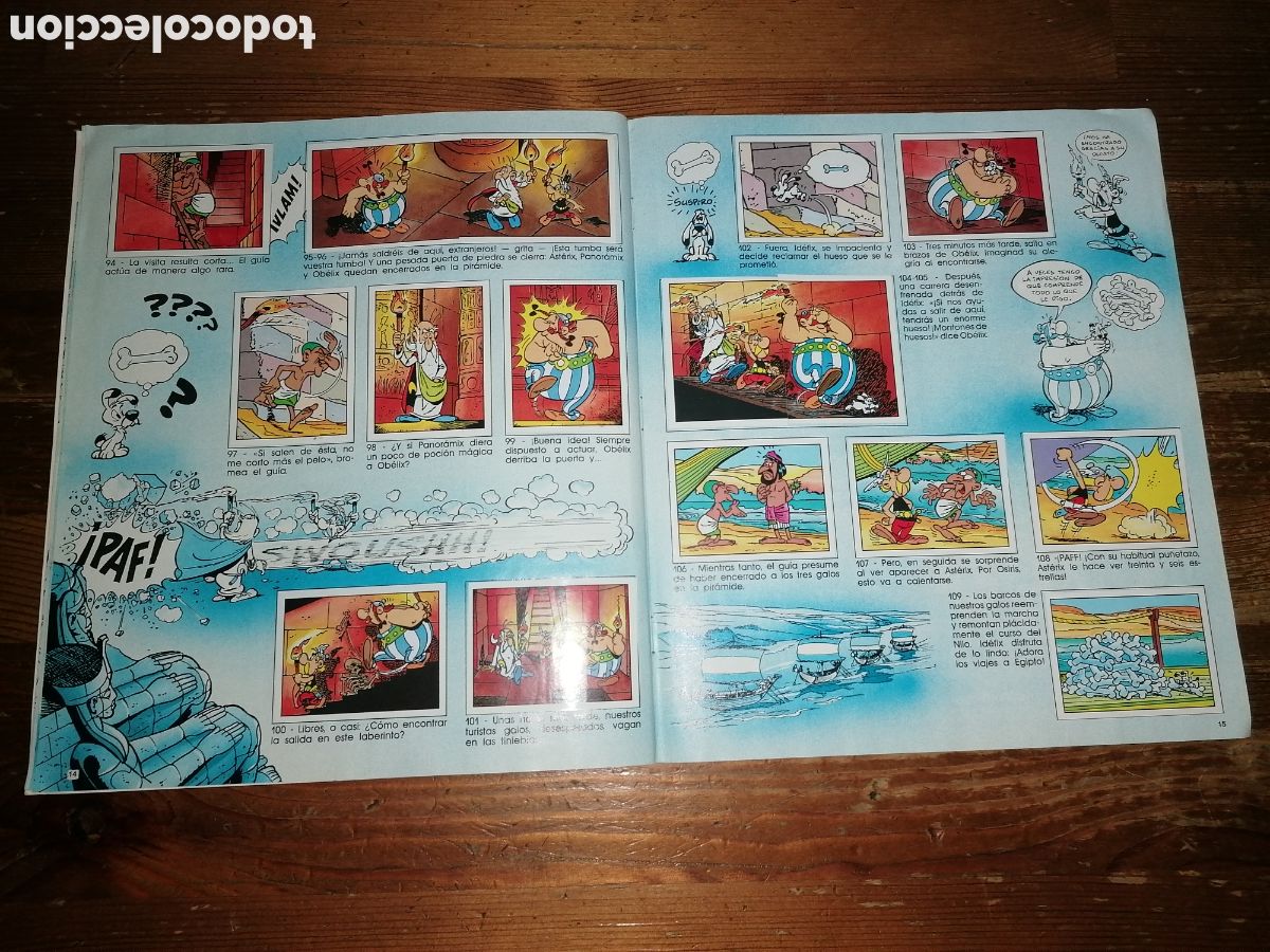 Coleccionismo &aacute;lbum: &Aacute;lbum ASTERIX - Panini 1987 - Foto 11