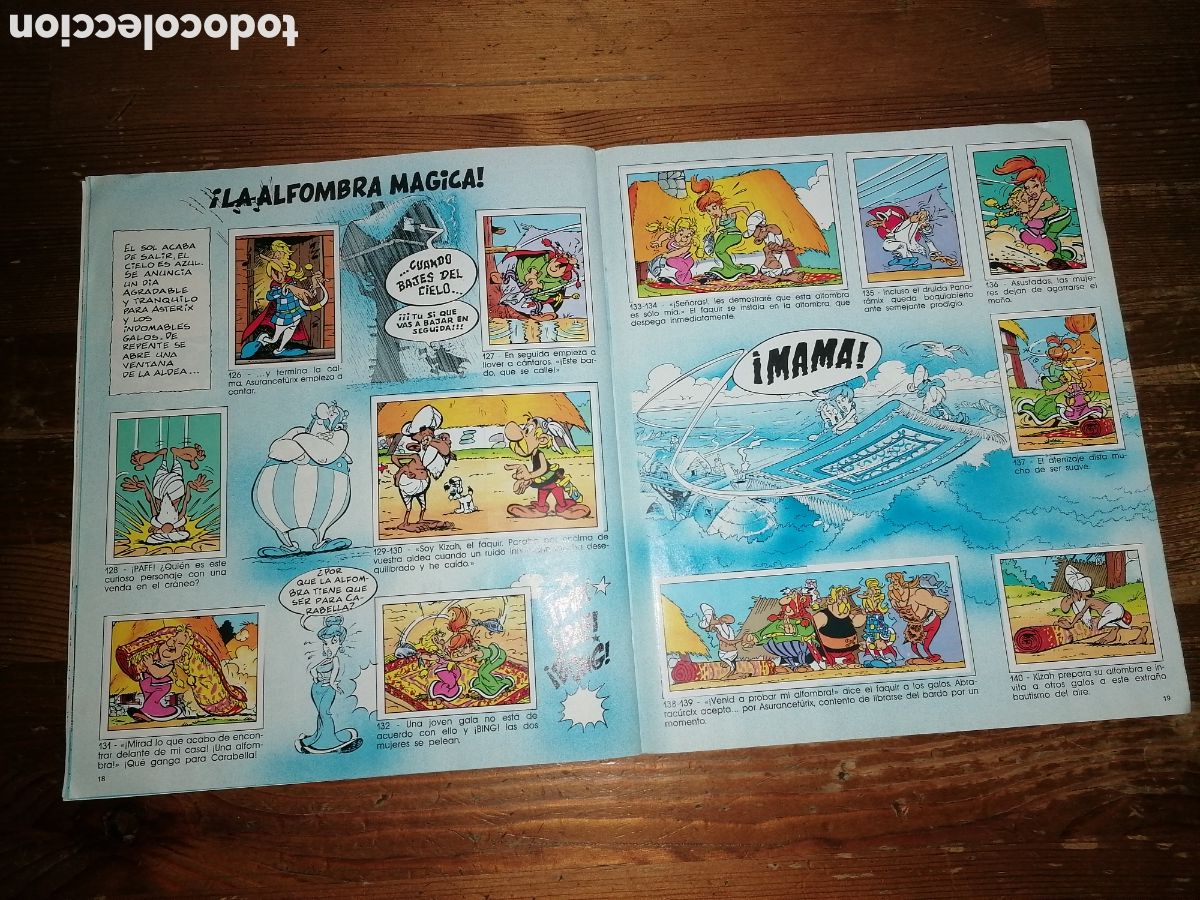 Coleccionismo &aacute;lbum: &Aacute;lbum ASTERIX - Panini 1987 - Foto 13