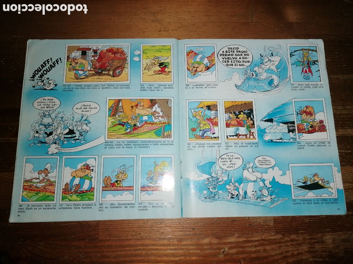 Coleccionismo &aacute;lbum: &Aacute;lbum ASTERIX - Panini 1987 - Foto 14