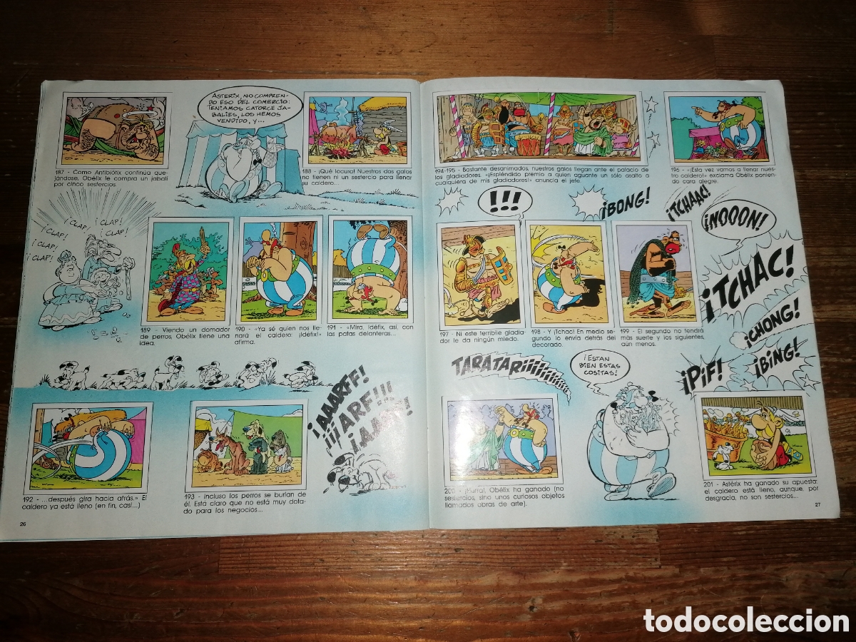 Coleccionismo &aacute;lbum: &Aacute;lbum ASTERIX - Panini 1987 - Foto 17