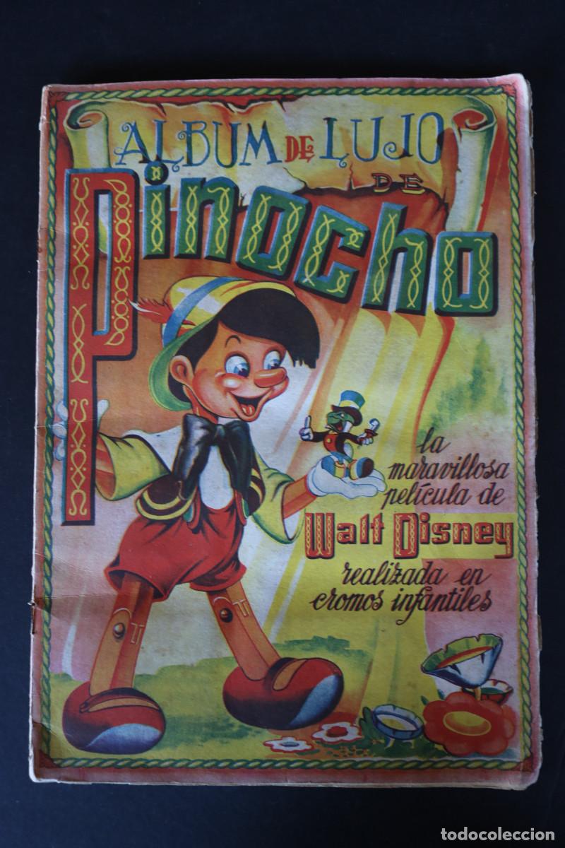 Collezionismo &Aacute;lbum: PINOCHO WALT DISNEY - ED. FHER - &Aacute;LBUM DE LUJO - COMPLETO 240 CROMOS -