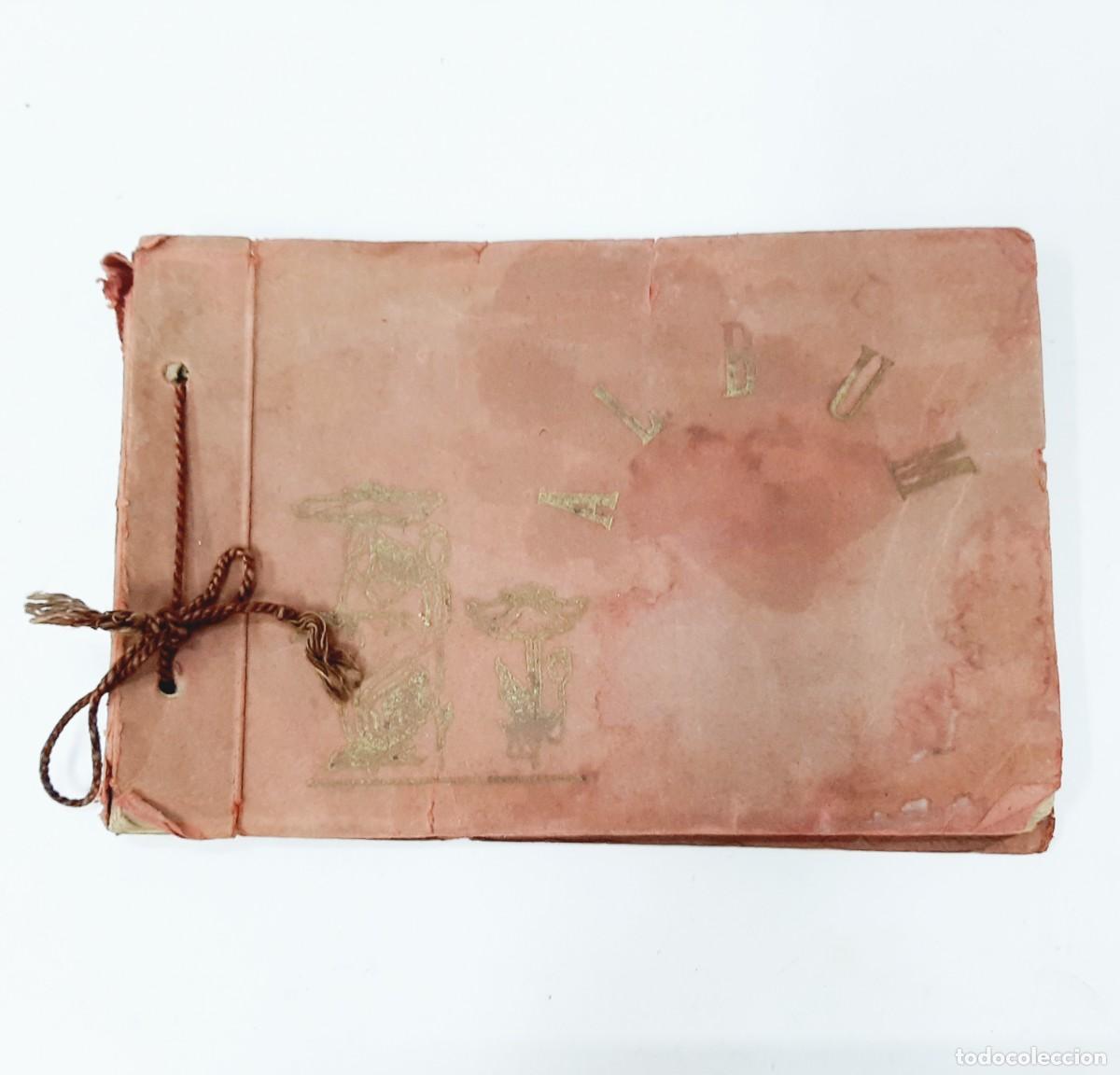 Coleccionismo &Aacute;lbum: &Aacute;lbum de fotos vintage de cart&oacute;n con 25 hojas(5.4)