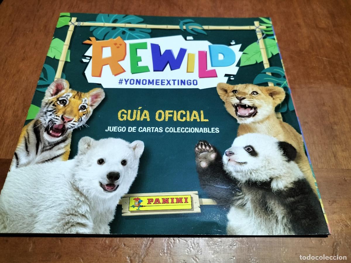 Coleccionismo &Aacute;lbum: REWILD. GUIA OFICIAL. #YONOMEEXTINGO. GRAPA. BUEN ESTADO