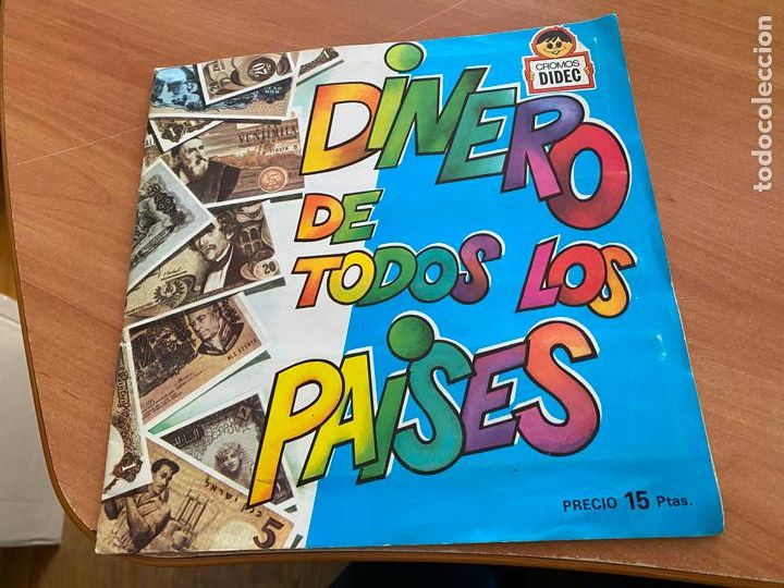 Collectionnisme Album: ALBUM COMPLETO DINERO DE TODOS LOS PAISES 148 + 2 CROMOS (DIDEC) (COIB7)