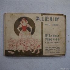 Coleccionismo Álbum: ALBUM PARA CROMOS BLANCANIEVES Y LOS SIETE ENANOS - FHER - COMPLETO