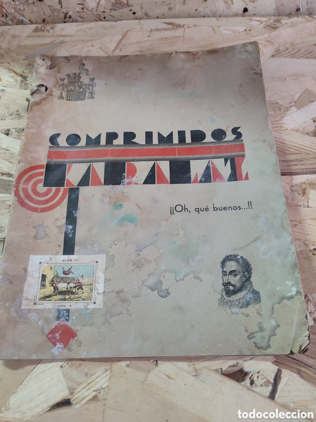 Coleccionismo &Aacute;lbum: Album comprimidos Karalaz. Completo