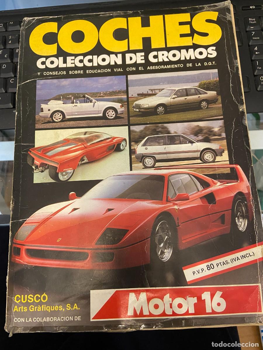 Coleccionismo &Aacute;lbum: coches motor 16 buen estado completo