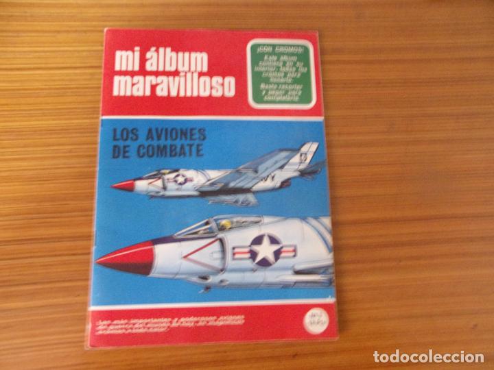 Coleccionismo &Aacute;lbum: MI ALLBUM MARAVILLOSO LOS AVIONES DE COMBATE ALBUM COMPLETO EDITA EYDER