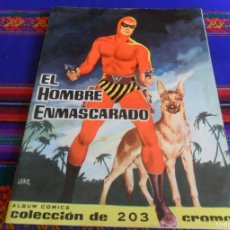 Coleccionismo Álbum: MUY DIFÍCIL Y ORIGINAL, LA JUVENTUD DEL EL HOMBRE ENMASCARADO COMPLETO 216 CROMOS. ED DÓLAR 1961.. Lote 393304359