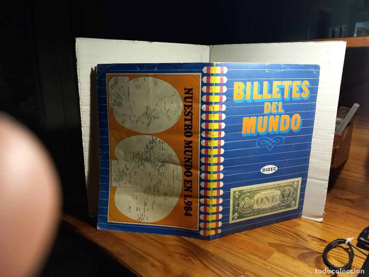 Sammeln Sammelalbum: Album de Billetes del Mundo - DIDEC - Valencia, 1984 - COMPLETO.