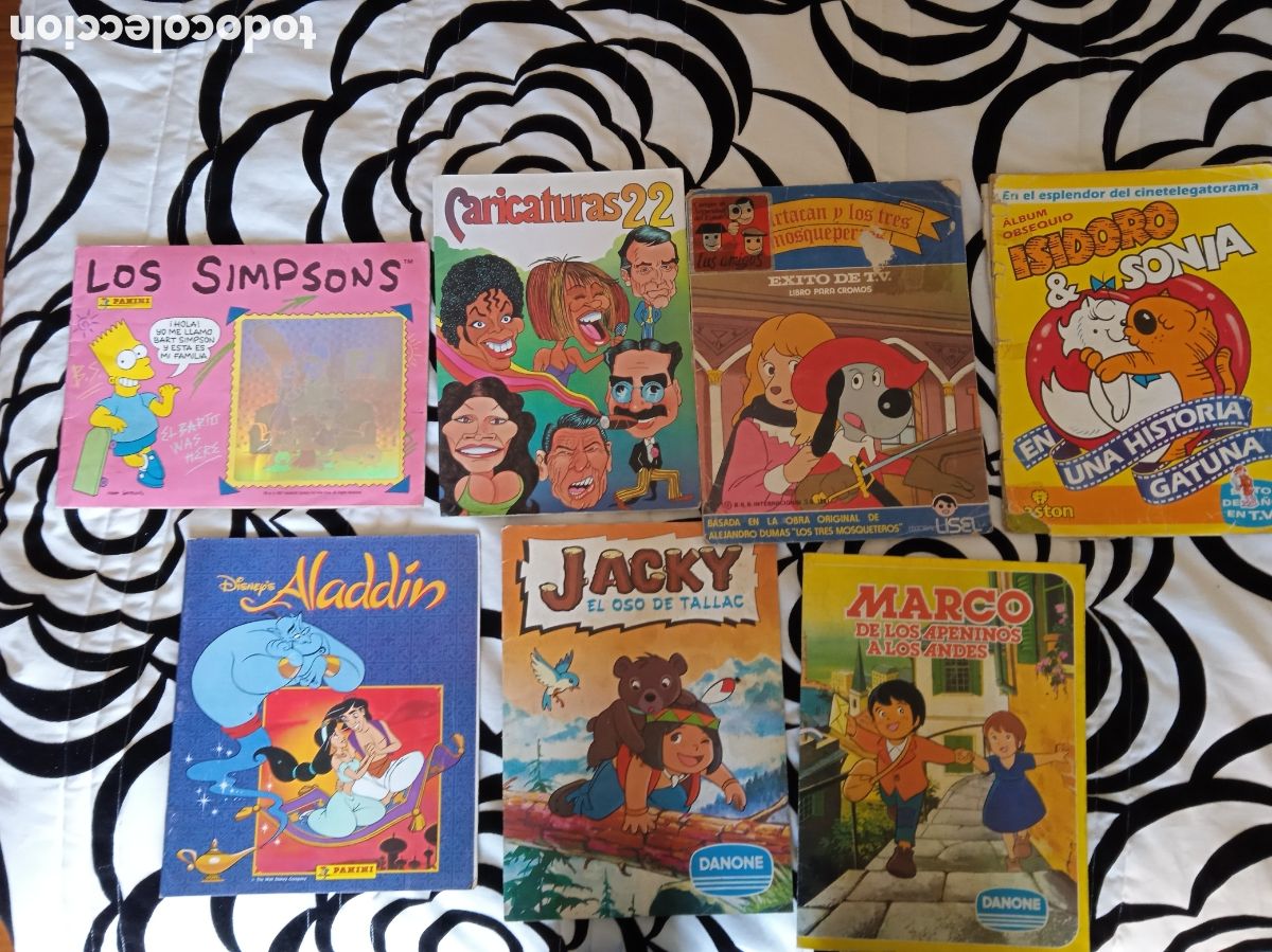 Collectionnisme Album: Lote de &aacute;lbunes de cromos