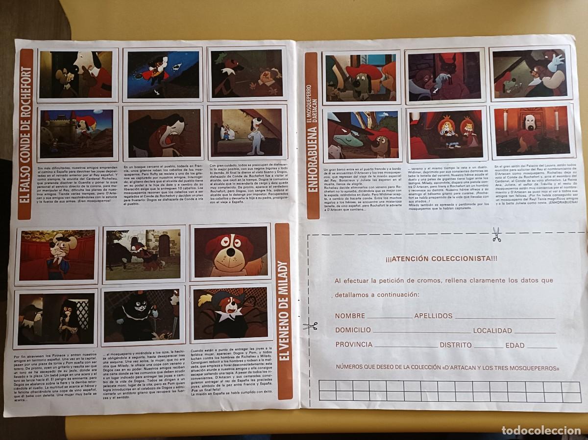 Coleccionismo &aacute;lbum: DARTACAN Y LOS TRES MOSQUEPERROS - Foto 2