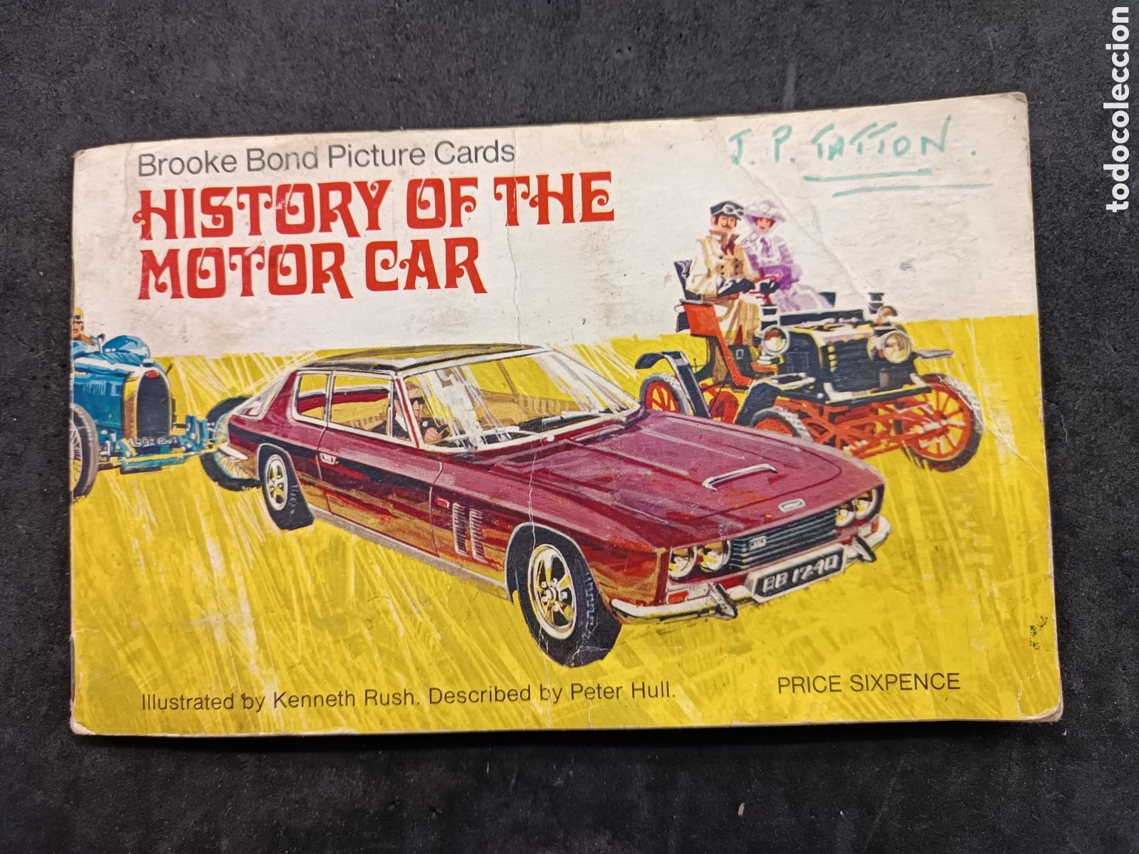 Coleccionismo &Aacute;lbum: Completo, history of the motor car, historia del motor.