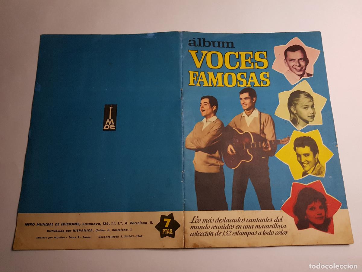 Coleccionismo &Aacute;lbum: IBERO MUNDIAL - VOCES FAMOSAS - ALBUM COMPLETO