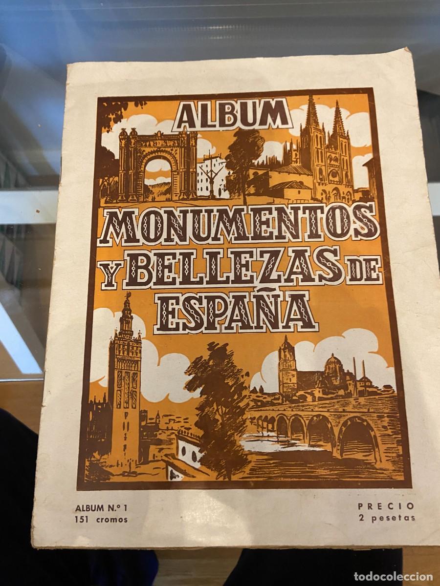 Coleccionismo &Aacute;lbum: MONUMENTOS Y BELLEZAS DE ESPA&Ntilde;A COMPLETO CON HOJA SUPLEMENTO