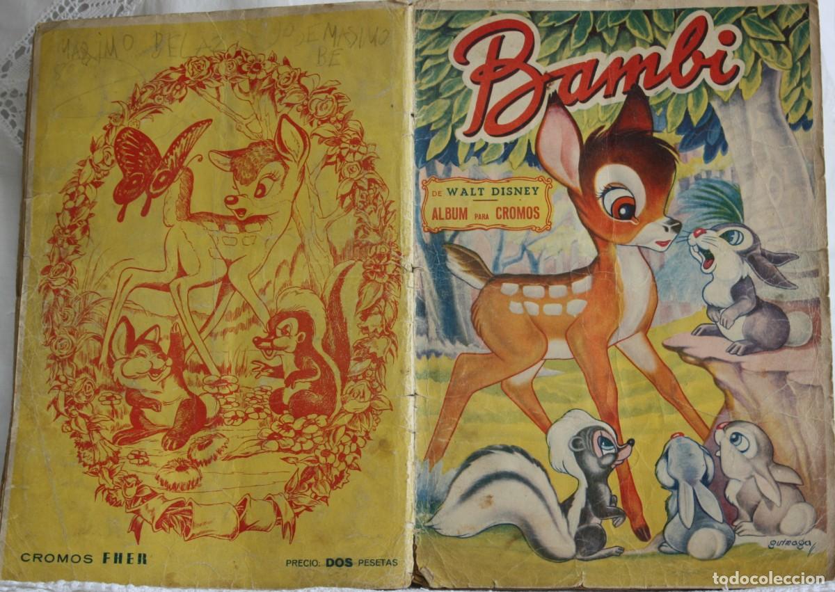Coleccionismo &aacute;lbum: BAMBI - COMPLETO - Foto 1