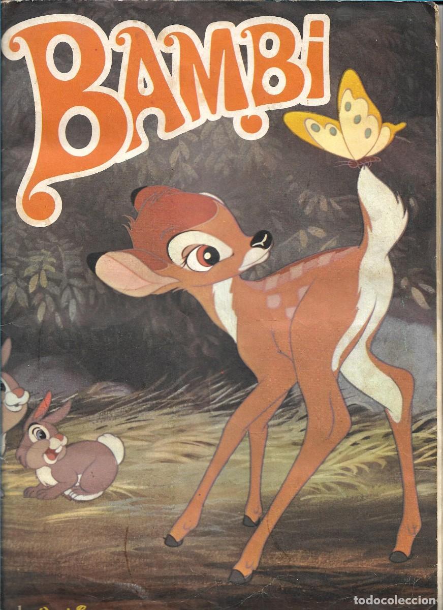 Coleccionismo &aacute;lbum: BAMBI - COMPLETO - CON EL POSTER CENTRAL COMPLETO - Foto 1