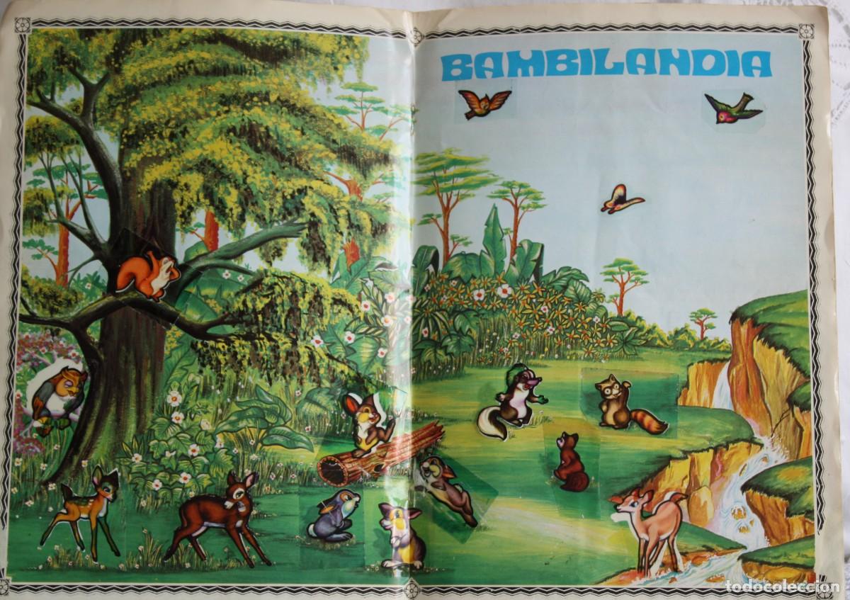 Coleccionismo &aacute;lbum: BAMBI - COMPLETO - CON EL POSTER CENTRAL COMPLETO - Foto 3