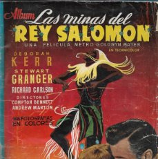 Coleccionismo Álbum: LAS MINAS DEL REY SALOMON - COMPLETO. Lote 397174244